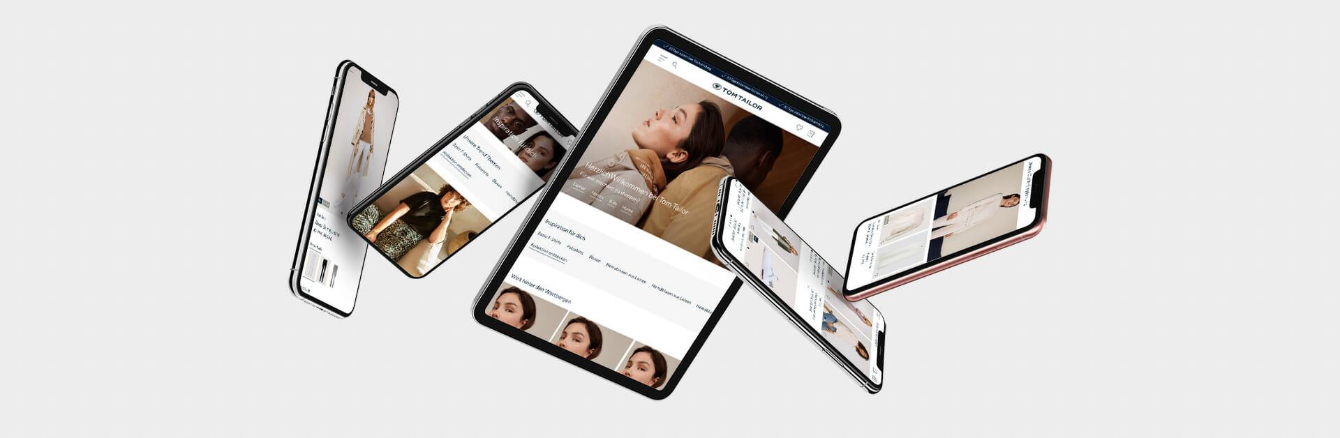 Tom Tailor Mockup UX