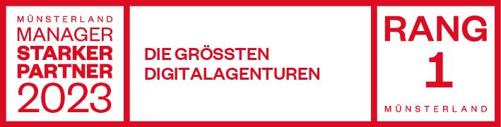 Groesste Digitalagentur Muensterland 2023 - best it